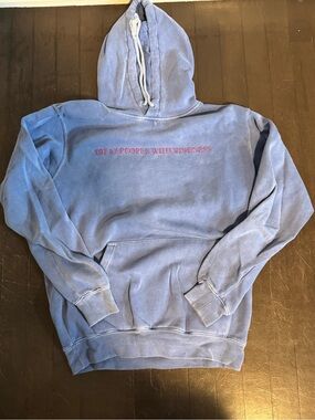 Harry Styles Blue 'Treat People With Kindness' Pullover Hoodie